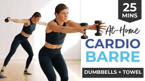 25 minute cardio barre workout with