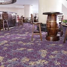 purple color wilton woven carpet for