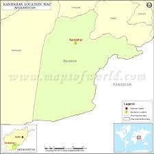 Map as a static image look the same in all browsers. Where Is Kandahar Located In Afghanistan