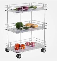How much does a stainless steel kitchen cost. Vdnsi Modular Stainless Steel 3 Layer Onion Potato Stand For Kitchen Fruit Vegetable Stand Storage Trolley Steel Kitchen Trolley Price In India Buy Vdnsi Modular Stainless Steel 3 Layer Onion Potato
