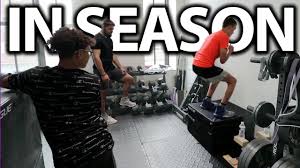 train in season for basketball players