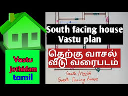 South Facing House Vastu Plan In Tamil