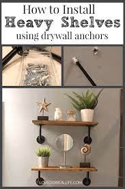 Shelves And Pictures With Dry Wall Anchors