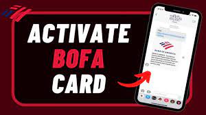 how to activate card bank of america