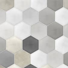 decorate floors with hexagons lokoloko