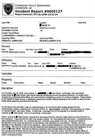 How To Write Police Reports Police Report Samples