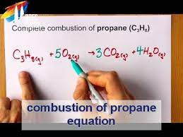 Equation For The Combustion Of Propane