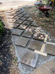 How To Lay A Paver Walkway With Grass