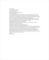 8 Nursing Cover Letter Example Free Sample Example