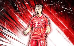 Hd wallpapers and background images. Download Wallpapers 4k Joshua Kimmich Grunge Art Bayern Munich Fc Bundesliga German Footballers Joshua Walter Kimmich Soccer Red Abstract Rays Germany Joshua Kimmich Bayern Munich Joshua Kimmich 4k For Desktop Free Pictures