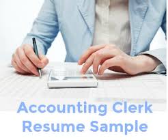 Accounting Clerk Resume