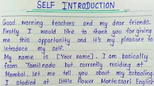 This template can be attached as an introduction letter to a portfolio and it has space for the user to fill in detailed information about as the name suggests, students can use this letter to introduce themselves to their college coach. Self Introduction For College English How To Give Introduction On First Day Of Your College Youtube