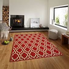 pattern brick motif anti slip carpet rug
