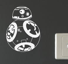 Bb 8 Wall Sticker Kid S Space Made