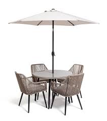 Buy Habitat Malta 4 Seater Rattan