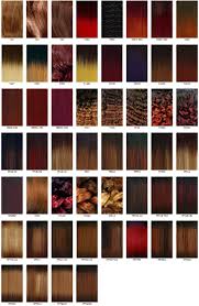 Best Hair Color Charts Hair Dye Color Chart Red Brown