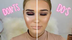 makeup mistakes to avoid do s don