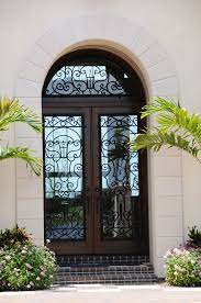 Custom Iron Entry Doors Replacement In