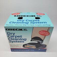 oreck dry carpet cleaning system for