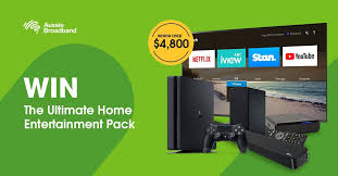 We want to give you the opportunity to invite your friends to see just how good our service is for. Aussie Broadband Is Giving You The Chance To Win The Ultimate Home Entertainment Giveaway Bundle And The Chance To Win 1 Of 10 Playstation 4 Consoles Homeenter