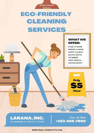 cleaning service flyer