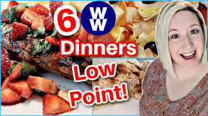 6 easy weight watchers dinner recipes