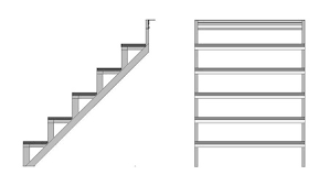 05 steps 4ft high x 3ft wide 5 treads