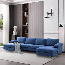 symmetrical convertible sectional sofa