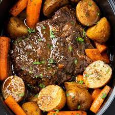 crock pot roast with gravy the