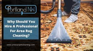 hire a professional for area rug cleaning