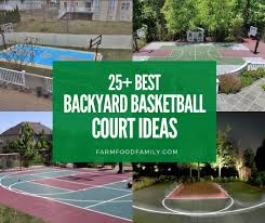 Diy Backyard Basketball Court Ideas