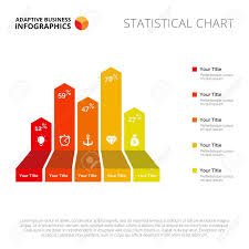 Bar Chart Slide Template Business Data Graph Diagram Design