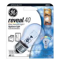Reveal Appliance Light Bulb 40 Watts Low Price Lighting Goods Supplies For Sale Lifeandhome Com