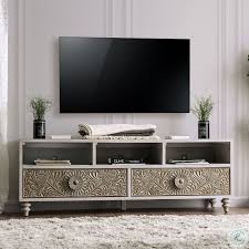 Medium tv stands offer just the right amount of surface area and storage capabilities, making it easy to elevate the height and style of your. Jakarta Antique White Tv Console Foa Foa7882tv Furniture Of America White Tv Stands Living Room Tv Stand