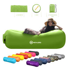 inflatable lounger portable air sofa