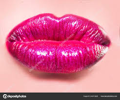 y pink lips hot lipstick cosmetics