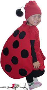 diy ladybug costume for halloween with