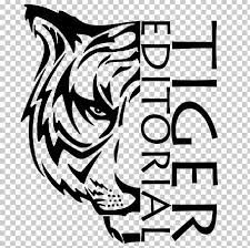 white tiger drawing png clipart