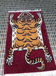 hand knotted tibetan tiger rug ebay