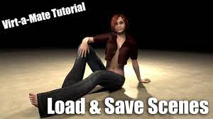 Virt-a-Mate Tutorial - Load and Save Scenes - YouTube