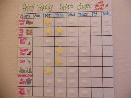 Design Free Printable Chore Charts For Multiple Children