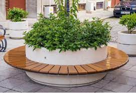 Round Planter Bench Model 92 Europages