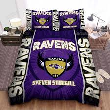 Personalized Baltimore Ravens Bedding Set
