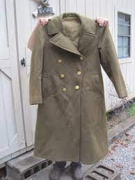 Army Trench Coat In Original Ww2