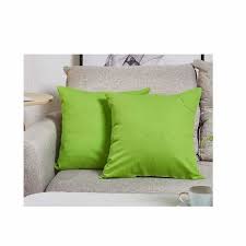 Green Plain Cotton Decorative Sofa