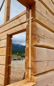 build a dovetail log building