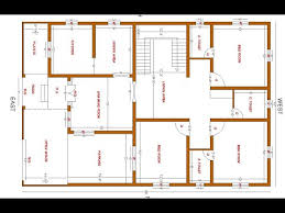 40x60 Modern East Facing House Plan