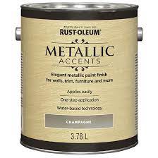 Rust Oleum Metallic Accents Interior