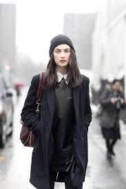 How To Wear The Black Coat Without