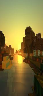 Minecraft, paisagem, HD phone wallpaper | Peakpx